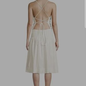 Rebecca Taylor Full Moon Jacquard Elegant Cream Midi Skirt S
